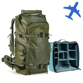 Nikon Рюкзак и вставка Core Unit Shimoda Action X50 Starter Kit Medium DSLR V2 Army Green (520-107)