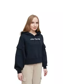 Converse Женская толстовка Fashion Crop Hoodie