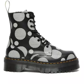 Dr. Martens Высокие ботинки Jadon Smooth Polka Dot
