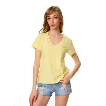 Футболка Levi's Graphic Perfect Vneck Boxy Sans Logo Pow