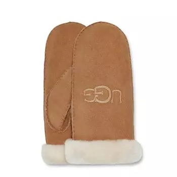 UGG Перчатки Sheepskin Embroidered Mitten Women
