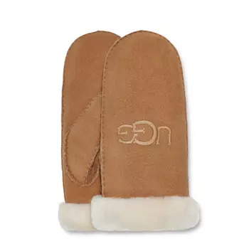 UGG Sheepskin Embroidered Mitten Women