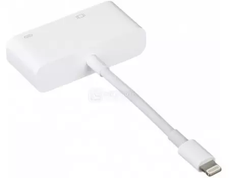 Адаптер Apple Lightning to VGA Adapter, Белый, MD825ZM/A