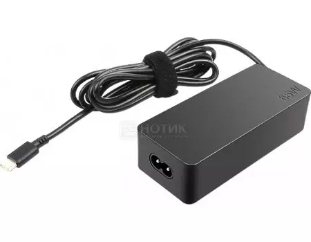 Адаптер питания Lenovo 65W Standard AC Adapter (USB Type-C) для X1 Carbon (5th Gen) X1 Yoga (2nd Gen) X270, Черный 4X20M26272