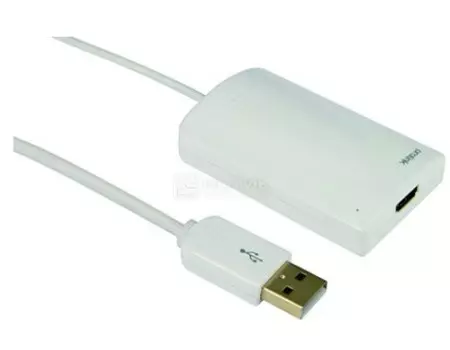 Адаптер Prolink USB 2.0 (вход) - HDMI (выход) 0,15м, Белый