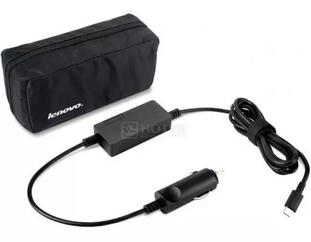 Автомобильное зарядное устройство Lenovo 65W USB-C DC Travel Adapter для Lenovo ThinkPad 40AK0065WW