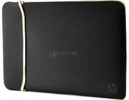 Чехол 15,6” HP Neoprene Reversible Sleeve, 2UF60AA, Неопрен, Черный/Золотистый