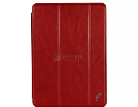 Чехол-книжка G-Case Slim Premium для планшета Apple iPad 9.7, Искусственная кожа, Красный, GG-799