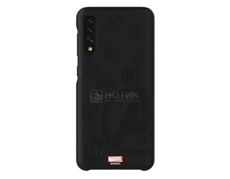 Чехол-накладка HaAINC Marvel Case Avengers4 для смартфона Samsung Galaxy A30s/A50/A50s, Поликарбонат, Black, Черный, GP-FGA505HIBJW