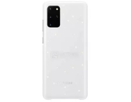 Чехол-накладка Samsung Smart LED Cover для смартфона Samsung Galaxy S20+ , Поликарбонат, White, Белый, EF-KG985CWEGRU