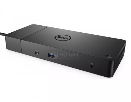 Док-станция Dell Dock WD19 (180W, RJ-45, 3xUSB 3.0, 1xHDMI, 2xType-C, 2xDisplayPort, 1xThunderbolt 3, 1xStereo/Mic ). Черный WD19-2250