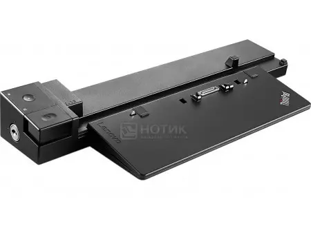 Док-станция Lenovo ThinkPad Workstation Dock (RJ-45, 6xUSB 3.0, 1xVGA, 1xDVI, 1xHDMI, 2xDisplayPort, Mini jack). Черный 40A50230EU