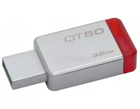 Флешка Kingston 32Gb DataTraveler 50 DT50/32GB, USB3.0, Серебристый