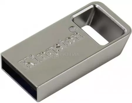 Флешка Kingston 32Gb DataTraveler Micro 3.1 DTMC3/32GB, USB 3.1, Серебристый