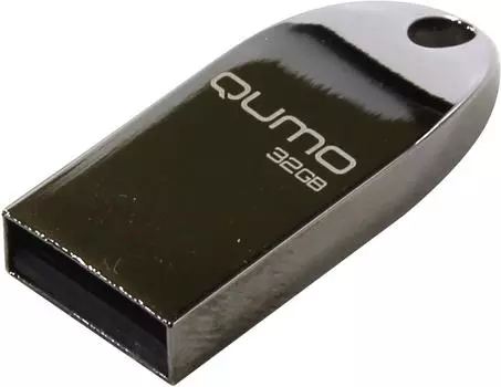 Флешка Qumo Cosmos 32Gb, USB 2.0, Серебристый QM32GUD-Cos