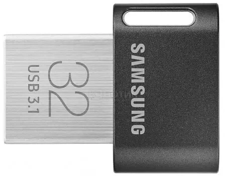 Флешка Samsung 32Gb Fit Plus, USB 3.1, Серебристый MUF-32AB/APC