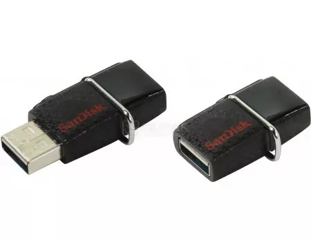 Флешка SanDisk 32Gb Ultra Dual SDDD2-032G-GAM46 USB3.0/microUSB, Черный