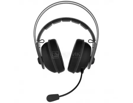 Гарнитура беспроводная ASUS TUF Gaming H7 Wireless, USB, Черный/Серый 90YH020G-B3UA00
