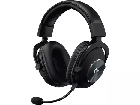 Гарнитура проводная Logitech G PRO X, Mini jack/USB, Черный 981-000818
