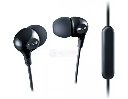 Гарнитура проводная Philips SHE3555BK, Черный