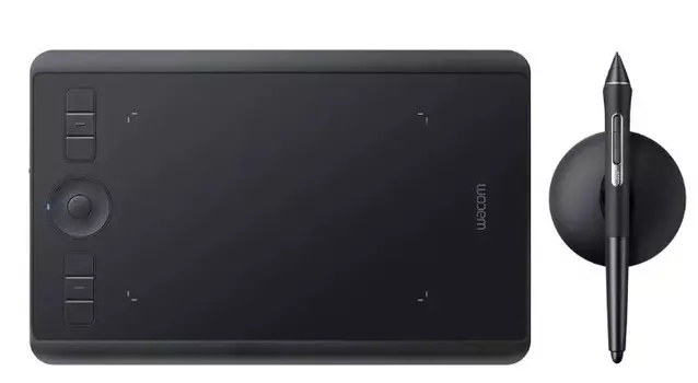 Графический планшет Wacom Intuos Pro S Bluetooth Black, Черный PTH460K0B