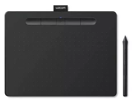 Графический планшет Wacom Intuos S Bluetooth Black, Черный CTL-4100WLK-N