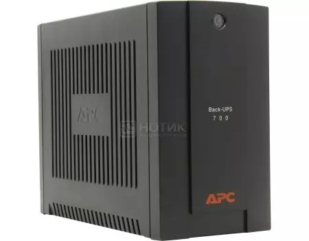 ИБП APC Back-UPS 700 390Вт 700ВА, Черный BX700UI