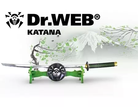 Электронная лицензия Dr.Web Katana, Продление на 24 мес на 3 ПК