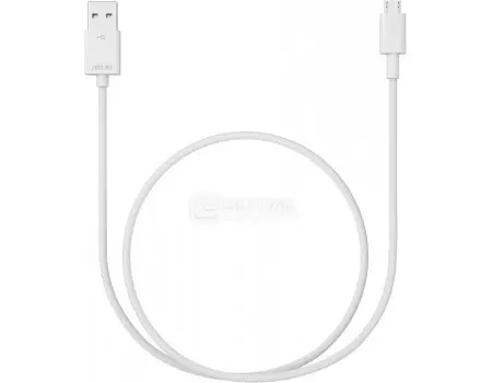 Кабель ASUS micro USB - USB, 0,9м, Белый 90AC02X0-BCA001