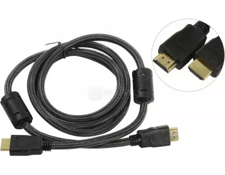 Кабель Defender HDMI-05PRO HDMI (M) - HDMI (M), ver 1.4 ,1.5м Черный 87341