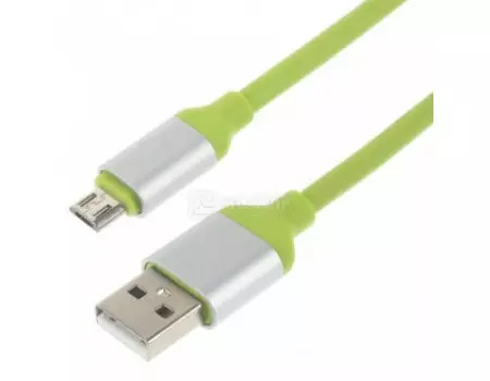 Кабель JOYROOM, USB - microUSB Round, 1.5м, Зеленый S318 1.5 m Green