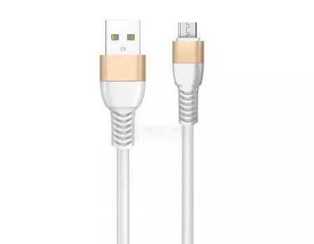 Кабель JOYROOM, USB - microUSB Round, 1.5м, Белый S318 1.5 m White