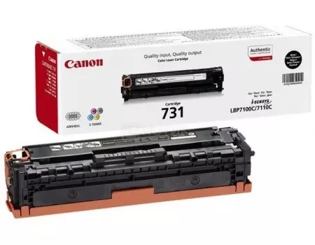 Картридж Canon 731 для LBP 7100Cn 7110Cw 1400стр Черный 6272B002