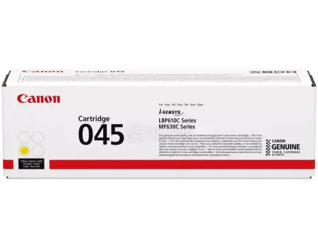 Картридж лазерный Canon 045 Y желтый 1239C002