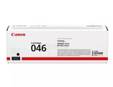 Картридж лазерный Canon 046 BK черный для Canon 1250C002
