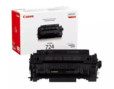 Картридж лазерный Canon 724 черный для Canon 3481B002