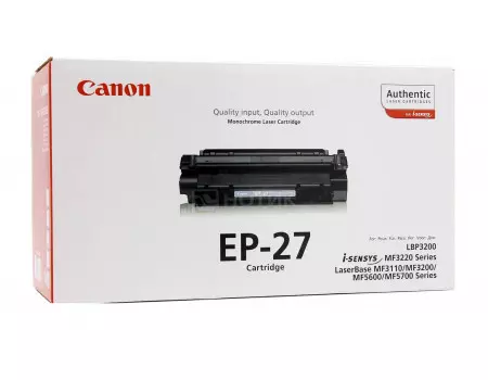 Картридж лазерный Canon EP-27 черный для Canon 8489A002