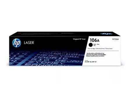 Картридж лазерный HP 106A черный (1000 стр.) W1106A