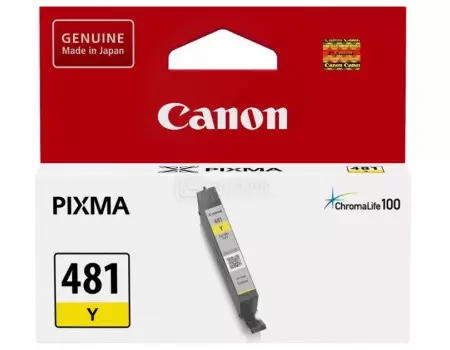 Картридж струйный Canon CLI-481 Y 2100C001 желтый для Canon Pixma TS5140/ 6140/ 8140/ 8540