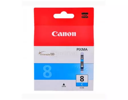 Картридж струйный Canon CLI-8 C голубой для Canon 0621B024