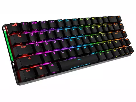 Клавиатура беспроводная ASUS ROG Falchion (Cherry MX RGB Red switches) USB, Черный, 90MP01Y0-BKRA01