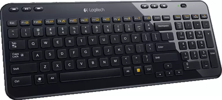 Клавиатура беспроводная Logitech K360 Wireless, Черный 920-003095