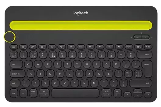 Клавиатура беспроводная Logitech K480 Bluetooth, Черный 920-006368