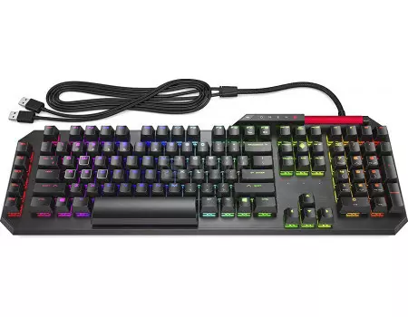 Клавиатура проводная HP OMEN Sequencer Keyboard, Черный 2VN99AA