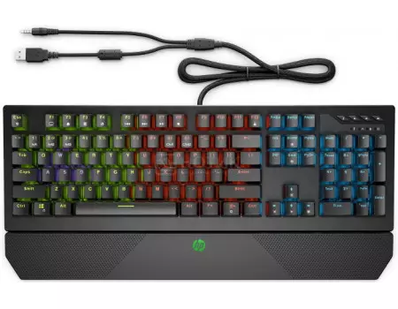 Клавиатура проводная HP Pavilion Gaming 800, Черный 5JS06AA