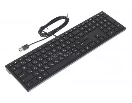 Клавиатура проводная HP Pavilion Wired Keyboard 300, Черный 4CE96AA