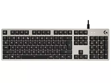 Клавиатура проводная механическая Logitech G413, USB, Серебристый/Черный 920-008516
