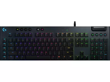 Клавиатура проводная механическая Logitech G815 GL Linear, USB, Черный 920-009007