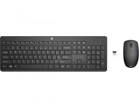 Комплект беспроводной клавиатура+мышь HP 230, Wireless,Черный 18H24AA