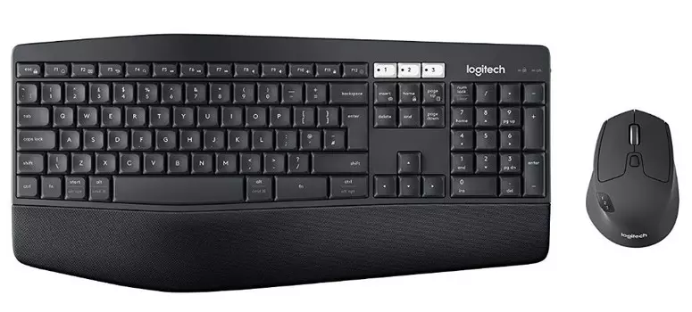 Комплект беспроводной клавиатура + мышь Logitech MK850 Performance, Bluetooth/USB, Черный 920-008232